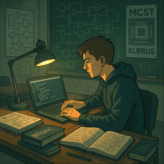 Цветочек мяты в МФТИ/МЦСТ