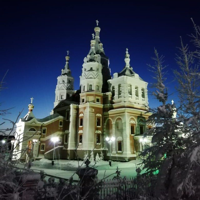 Храм прп. Серафима Саровского г. Удачный