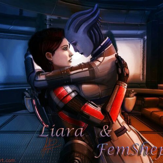 Mass Effect:Liara&Femshep(18+)