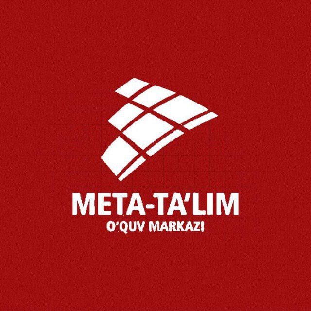 META-TA’LIM O'QUV MARKAZI | RASMIY KANAL