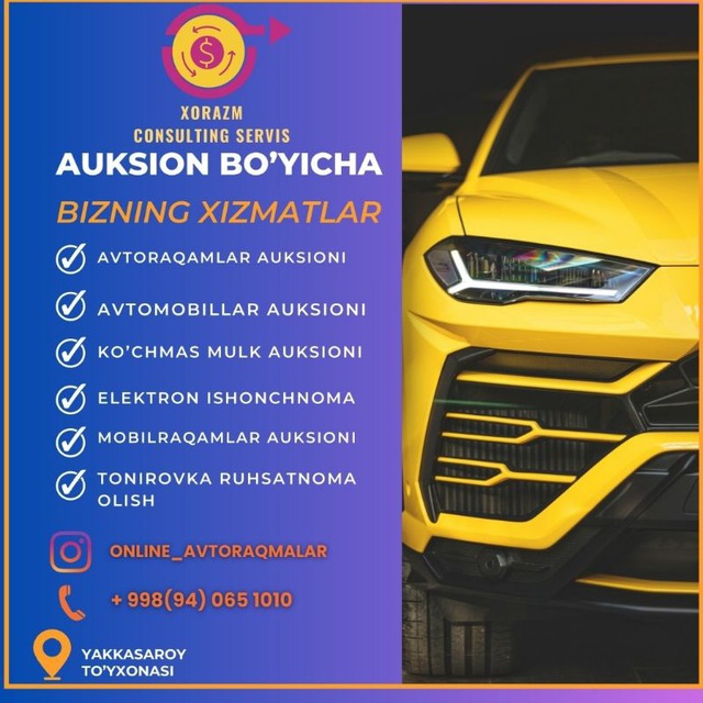 ? ONLINE AVTORAQAMLAR ? 24/7